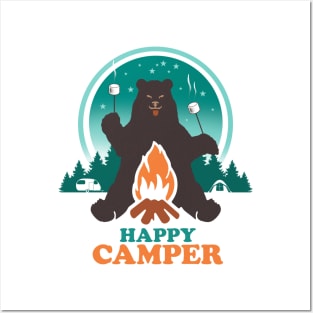 Happy Camper Posters and Art